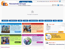 Tablet Screenshot of nawazgroups.com